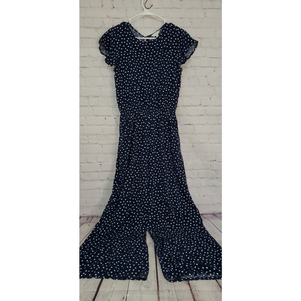 Time and Tru polka dot jumpsuit